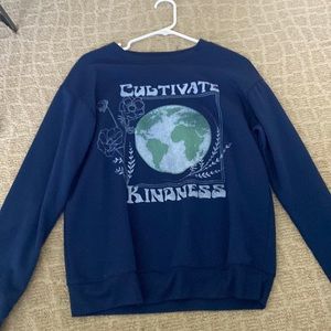 Very soft sweatshirt with no hood